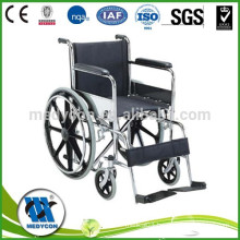 Steel lightweight disabled wheelchair